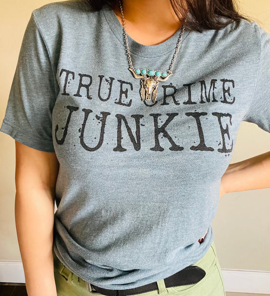 True Crime Junkie Graphic-T